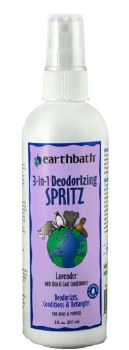 Earthbath 3-in-1 Deodorizing Spritz for Dogs in Lavender 8oz