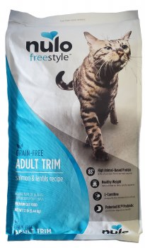 Nulo Cat Grain Free Freestyle High-Meat Kibble Adult Trim Salmon and Lentils Recipe 12lb