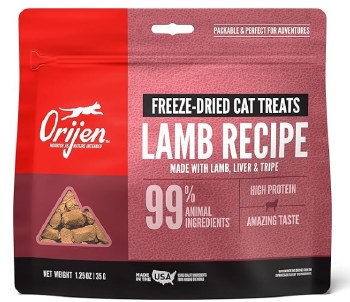 Orijen Freeze-Dried Grass-Fed Lamb Cat Treats 1.25oz