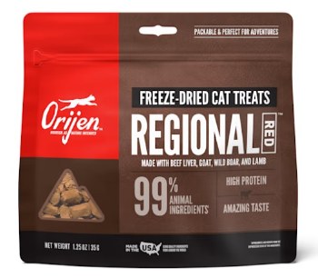 Orijen Freeze-Dried Regional Red Cat Treats 1.25oz