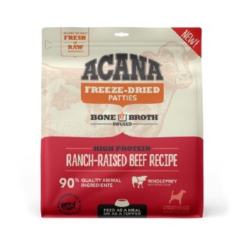 Acana Freeze Dried Ranch-Raised Beef Patties 14oz