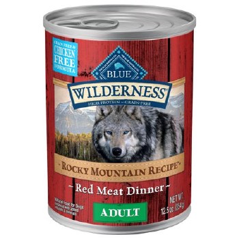 Blue Wildernes Adult Dog Rocky Mountain Red Meat 12.5oz