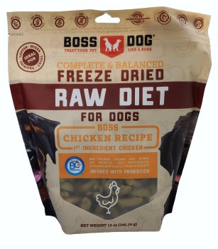 Boss Dog Freeze Dried Chicken Recipe 12oz