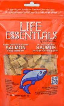 Cat-Man-Doo Life Essentials Freeze-Dried Wild Alaskan Salmon 2oz