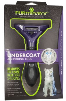Furminator Undercoat DeShedding Tool Short Hair Cat