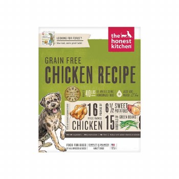 Honest Kitchen Dog Dehydrated Grain Free Chicken Recipe (Force) 10lb