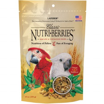 Lafeber Classic Macaw and Cockatoo Nutri-Berries 10oz