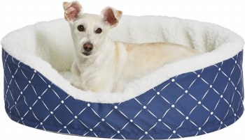 Midwest Quiet Time Couture Blue Orthopedic Nesting Bed 29&quot;