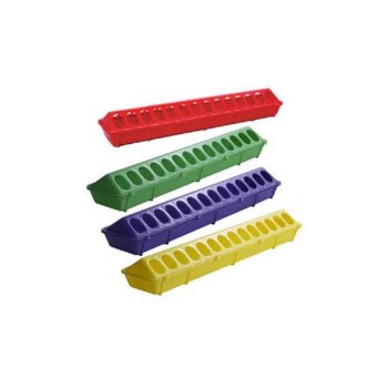 Miller Little Giant Plastic Flip-Top Poultry Feeder Purple