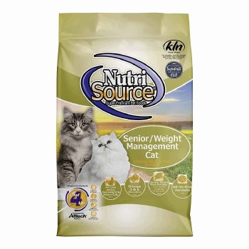 nutrisource senior weight management cat food