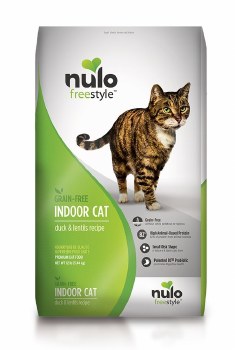Nulo Cat Grain Free Freestyle Indoor Cat Duck and Lentils Recipe 12lb