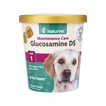 NaturVet Glucosamine DS Level 1 Soft Chews 70ct