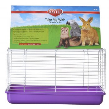 Kaytee Take Me With Wire Pet Carrier Large