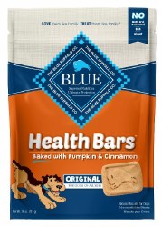 Blue Health Bars Baked with Pumpkin and Cinnamon 16oz