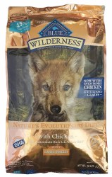 Blue Wilderness Chicken with Wholesome Grains for Large Breed Puppy 28lb