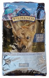 Blue Wilderness Chicken with Wholesome Grains for Puppy 28lb