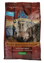 Blue Wilderness Rocky Mountain Recipe with Red Meat and Wholesome Grains 13lb