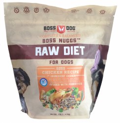 Boss Dog Raw Frozen Chicken Nuggs 3lb