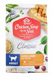 Chicken Soup for the Soul Cat Classic Adult Chicken and Brown Rice Recipe 13.5lb