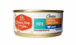 Chicken Soup for the Soul Cat Classic Adult Chicken and Turkey Recipe Pate 5.5oz