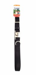 Coastal Black Titan Nylon Collar 14"-20"