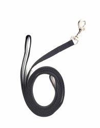 Coastal Black 6 Foot Nylon Leash 3/8"