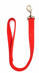 Coastal Red 2-Ply Nylon Traffic Lead 24"