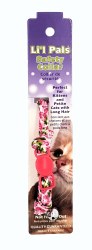 Coastal Kitten Li'l Pals Breakaway Strawberry Cotton Collar with Bell 8"