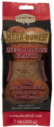 Darford Mega-Bones Mega-Bacon! Dog Treat 7oz