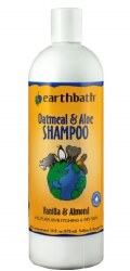 Earthbath Oatmeal and Aloe Shampoo in Vanilla and Almond 16oz