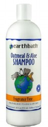 Earthbath Oatmeal and Aloe Shampoo Fragrance Free 16oz