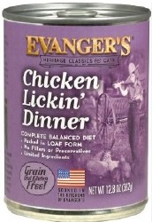 Evanger's Cat Chicken Lickin' Dinner Pate 12.8oz