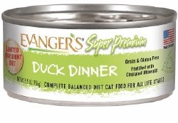 Evanger's Super Premium LID Duck Dinner Pate 5.5oz