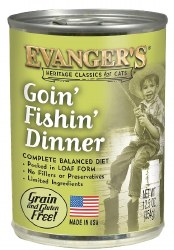 Evanger's Cat Goin' Fishin' Dinner Pate 12.8oz