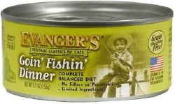 Evanger's Cat Goin' Fishin' Dinner Pate 5.5oz