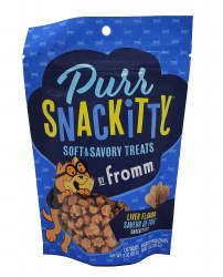 Fromm Purr Snackitty Soft Cat Treats in Liver Flavor 3oz