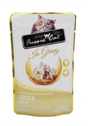 Fussie Cat Chicken with Gravy Pouch 2.47oz