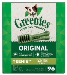 Greenies Original Teenie Dog Dental Treat 96 Pack