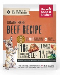 Honest Kitchen Dog Dehydrated Grain Free Beef Recipe (Love) 10lb