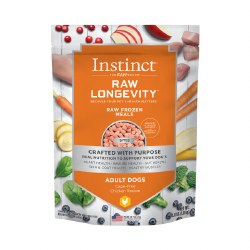 Instinct Raw Longevity Bites Cage-Free Chicken Recipe 4lb