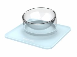 McLovin's Angled Bowl with Magnetic Mat in Blue