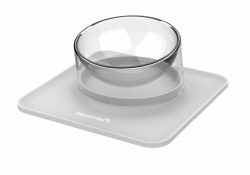 McLovin's Angled Bowl with Magnetic Mat in Gray