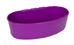 Miller 1 Pint Plastic Cage Cup Purple