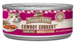 Purrfect Bistro Grain Free Morsels Cowboy Cookout 5.5oz