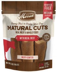 Merrick Natural Cuts with Real Beef For Large Dogs 3ct