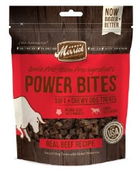 Merrick Power Bites Real Beef Recipe 6oz