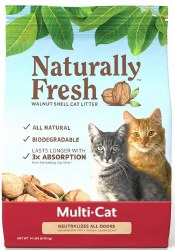 Naturally Fresh Walnut Multi-Cat Litter 14lb