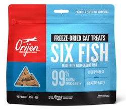 Orijen Freeze-Dried Six Fish Cat Treats 1.25oz