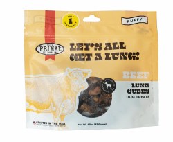 Primal Dehydrated Beef Lets All Get a Lung! Treats 1.5oz