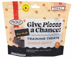 Primal Give Pieces a Chance! Beef Jerky Treats 4oz